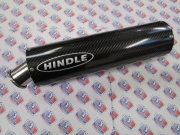 Hindle Carbon Round Silencer